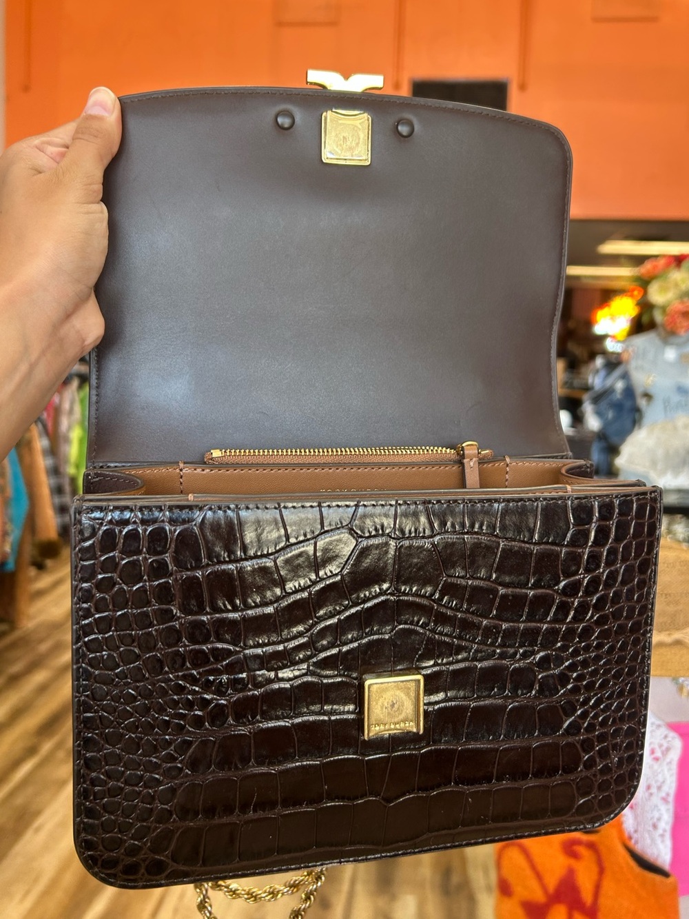 Tory Burch Eleanor leather shoulder bag - Picture 5 of 13